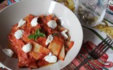 Maltagliati di kamut pomodoro e ricotta