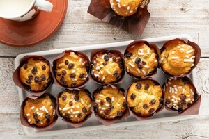 Preparazione Muffin all'uvetta - Fase 3