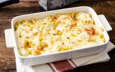 Pasta al forno con cavolfiore