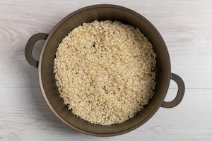 Preparazione Risotto ai borlotti - Fase 2