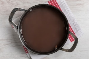 Preparazione Risotto ai borlotti - Fase 1