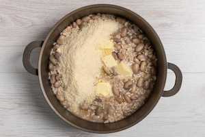 Preparazione Risotto ai borlotti - Fase 3