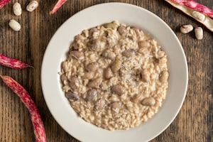 Preparazione Risotto ai borlotti - Fase 3