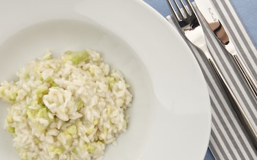 Risotto broccoli e peperoncino