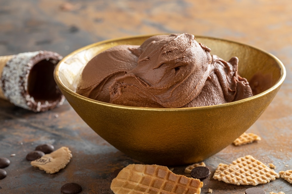 Sorbetto al cioccolato ricetta