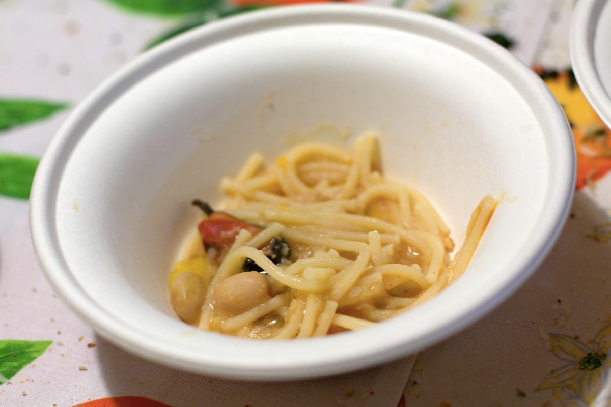 Zuppa di cozze con spezzata di spaghetti ricetta