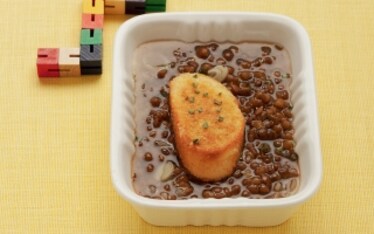 Zuppa di pane e lenticchie