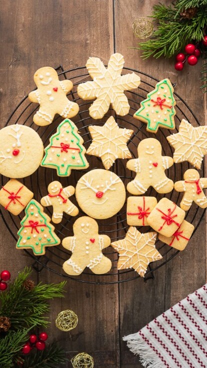 Biscotti di Natale decorati