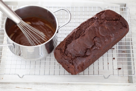 Preparazione Torta glassata al gianduia - Fase 5 Preparazione Torta glassata al gianduia - Fase 5