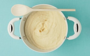 Preparazione Gnocchi di semolino al formaggio - Fase 1