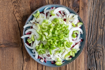 Preparazione Insalata invernale  - Fase 2 Preparazione Insalata invernale  - Fase 2