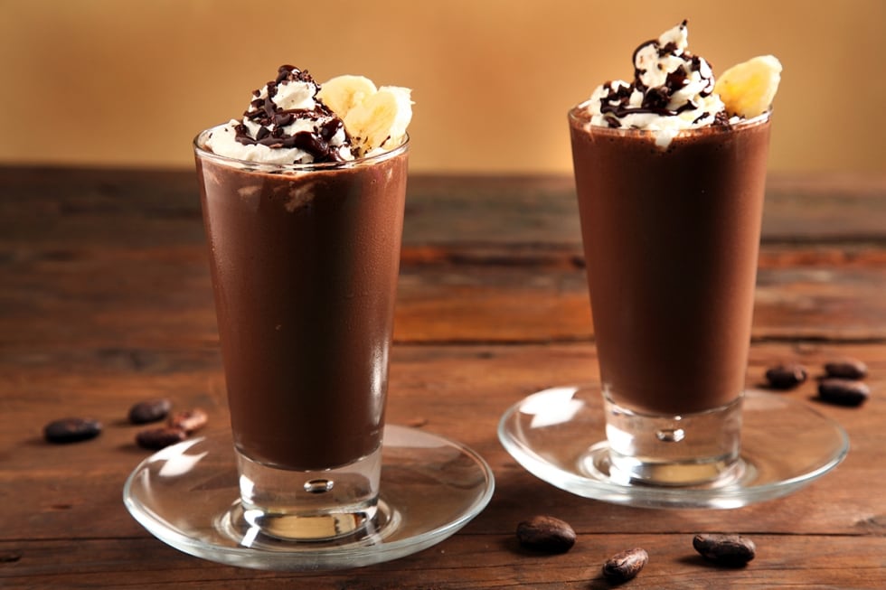 Milkshake di banane e cioccolato ricetta