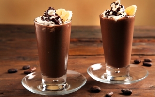 Milkshake di banane e cioccolato Milkshake di banane e cioccolato