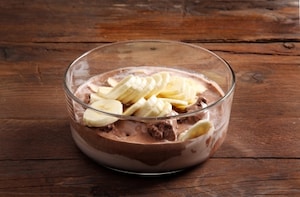 Preparazione Milkshake di banane e cioccolato - Fase 2