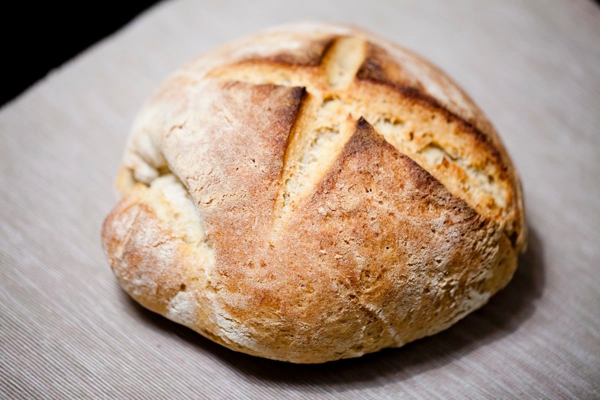 Pane di rimacinato con doppia lievitazione ricetta