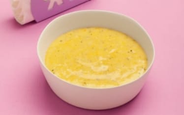 La pappa della sera con il formaggio