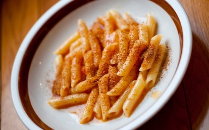 Pennette cacio e uova