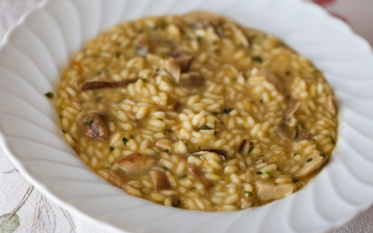 Ricetta Risotto ai funghi porcini secchi Cucchiaio d'Argento