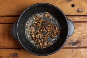 Preparazione Risotto funghi porcini e zafferano - Fase 2