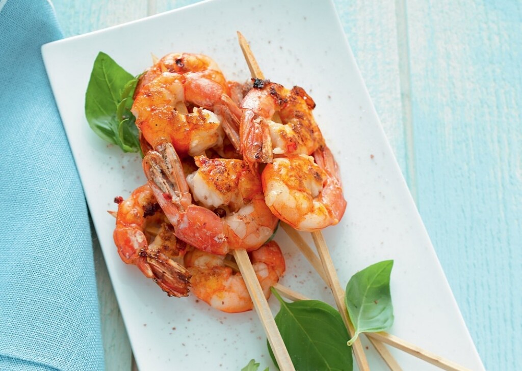 Ricetta Spiedini Di Gamberi Cucchiaio D Argento