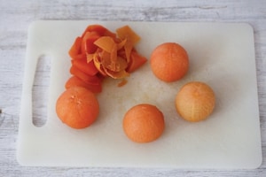 Preparazione Tagliolini con pesto, mandorle e pomodori confit - Fase 3