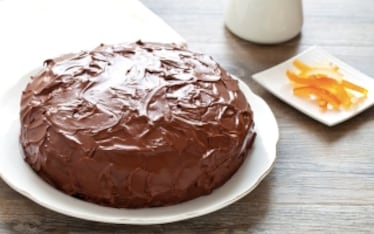 Torta al cioccolato con crema di ricotta