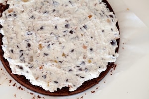 Preparazione Torta al cioccolato con crema di ricotta - Fase 5