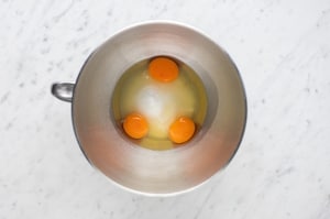 Preparazione Torta al cioccolato e noci  - Fase 2