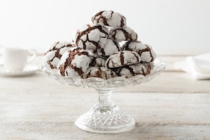 Preparazione Biscotti craquelé al cioccolato e nocciole - Fase 5