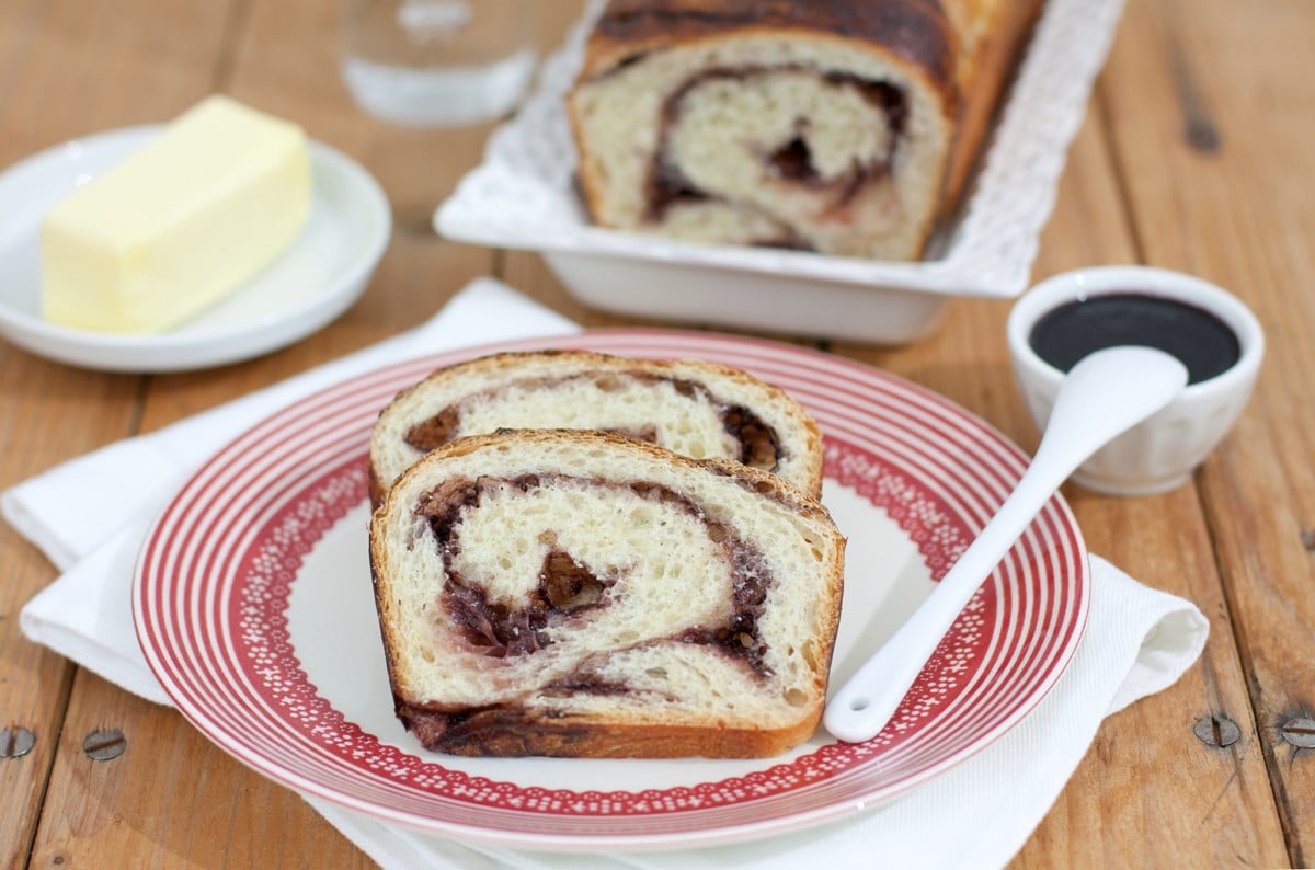 Brioche con lievito madre e confettura di more di rovo ricetta