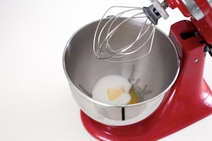 Preparazione Cantucci con cioccolato e pistacchi - Fase 2