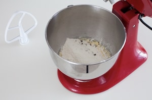 Preparazione Cantucci con cioccolato e pistacchi - Fase 4