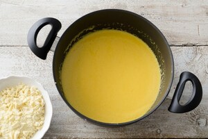 Preparazione Cestini con cioccolato bianco al lime - Fase 3