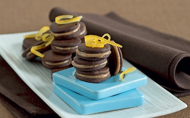 Cialdine croccanti agli agrumi