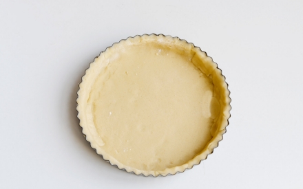 Preparazione Crostata con crema di castagne - Fase 1 Preparazione Crostata con crema di castagne - Fase 1