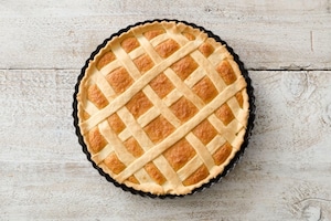 Preparazione Crostata al miele e pane - Fase 4