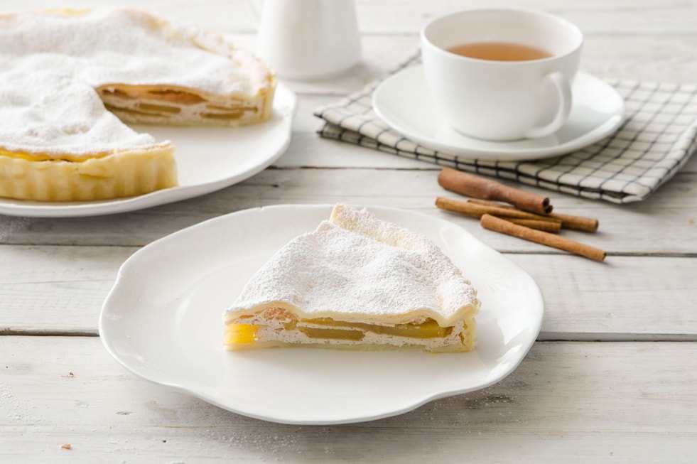 Crostata di ricotta e mele ricetta