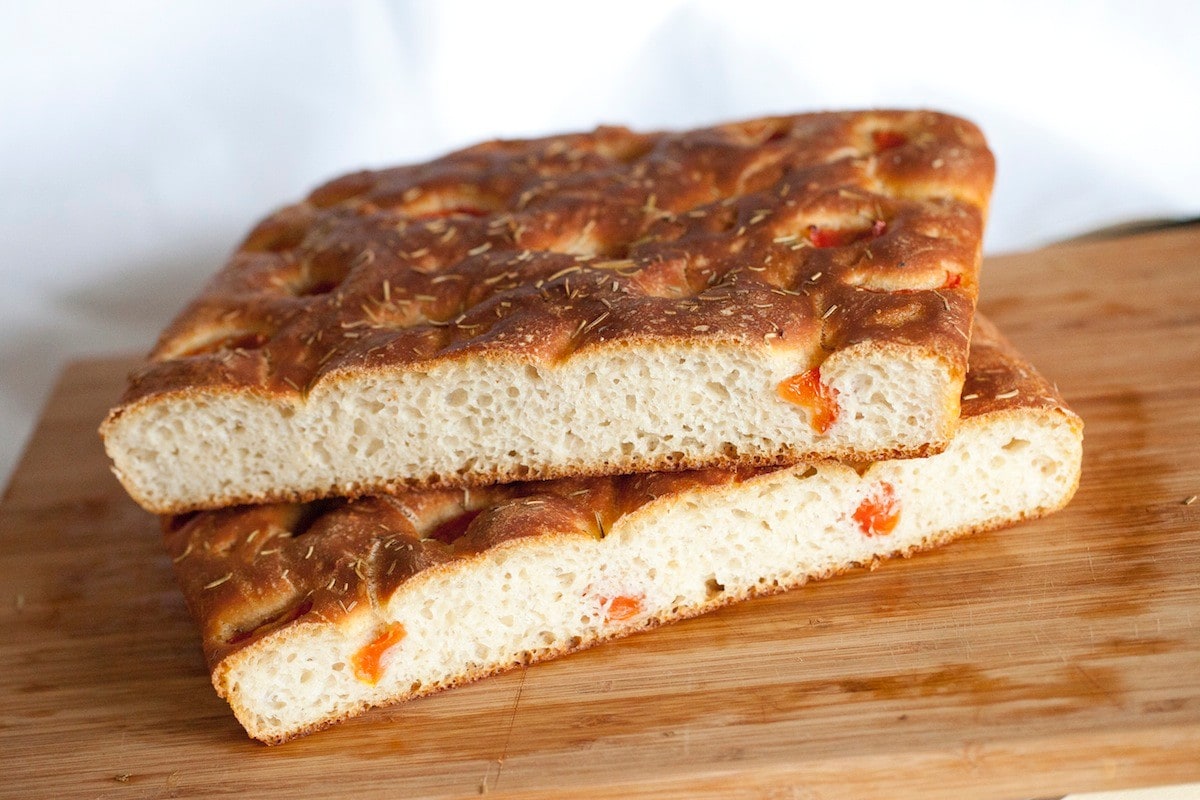 Focaccia al pomodoro ricetta