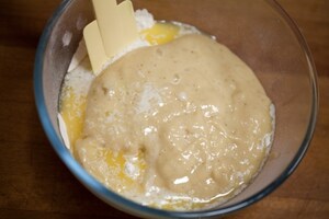 Preparazione Mini-muffin alla banana - Fase 3