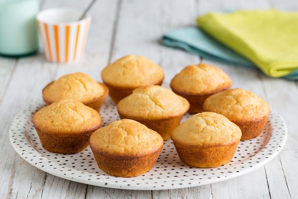 Muffin allo yogurt ricetta