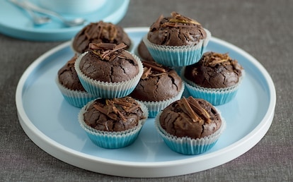 Muffin alle pere e cioccolato