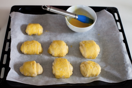 Preparazione Pain au chocolat - Fase 3 Preparazione Pain au chocolat - Fase 3