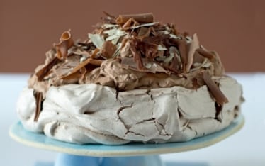 Pavlova al cioccolato