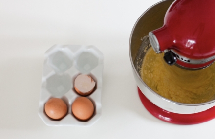 Preparazione Plumcake - Fase 3 Preparazione Plumcake - Fase 3