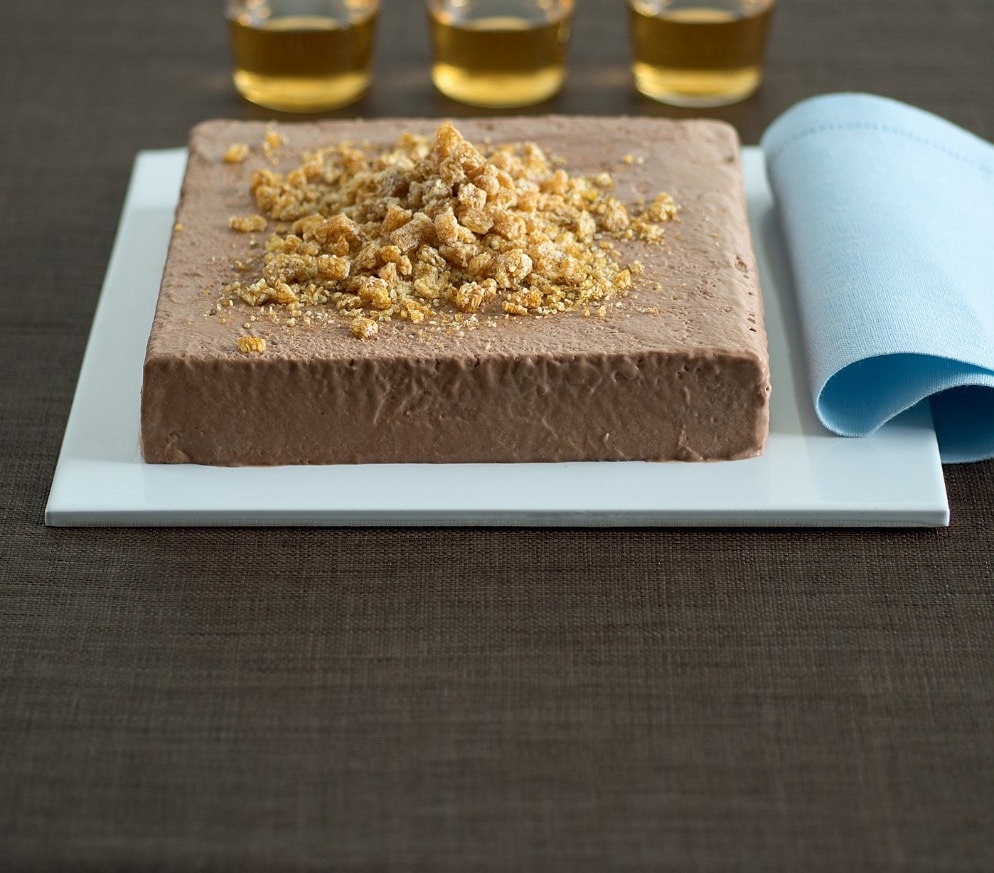 Semifreddo di cioccolato con il croccante ricetta