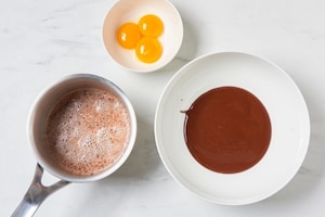Preparazione Soufflé al cioccolato - Fase 2