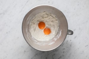 Preparazione Tarte al cioccolato e peperoncino - Fase 1