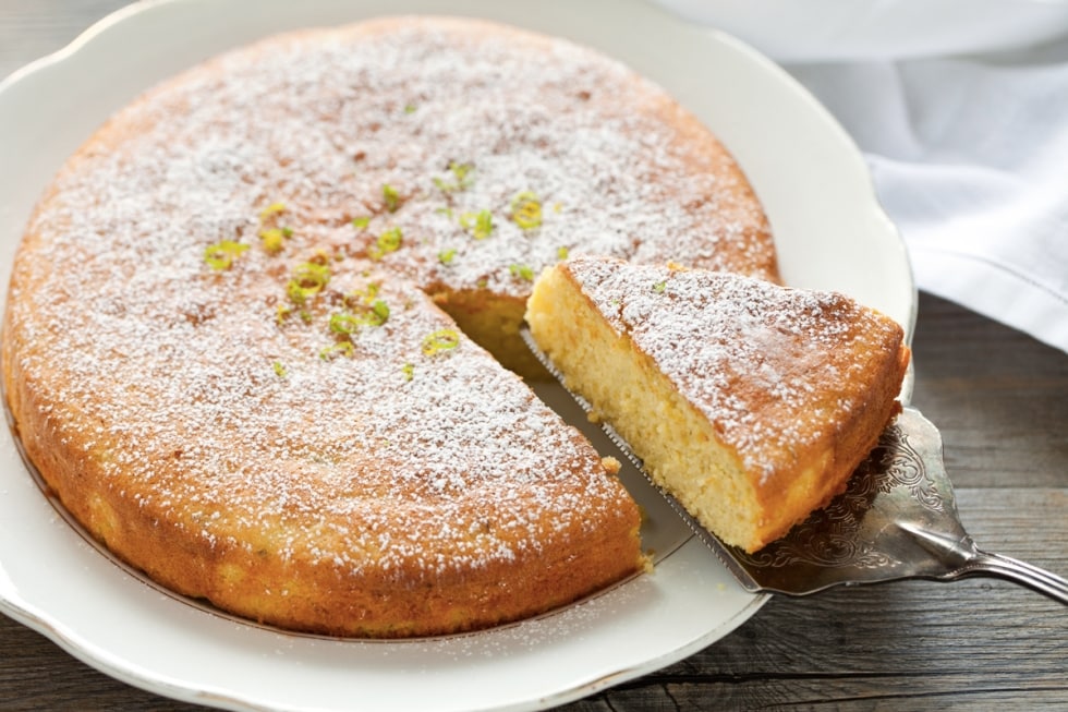 Torta al limone e mandorle ricetta