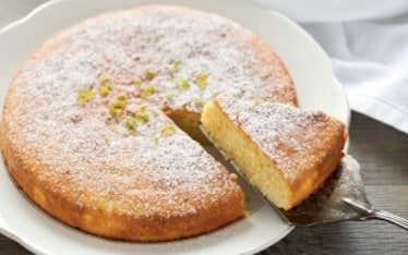 Torta al limone e mandorle