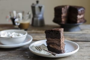 Preparazione Torta all'Irish Coffee - Fase 5